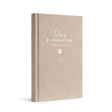 Das 6-Minuten Tagebuch PUR - mehr Dankbarkeit & Achtsamkeit- aquarellblau