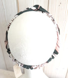 Haarband Juleeze dunkelgrün Blumenmuster