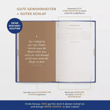 Das 6-Minuten-Schlaftagebuch - Nachtblau Das 6-Minuten-Schlaftagebuch - Nachtblau