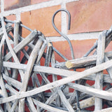 Herz extra groß natur Wanddeko