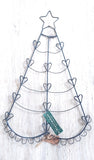 Kartenhalter Christmas Tree grey