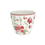 Greengate Latte Cup Meadow white