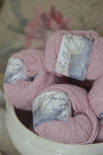 Wolle soulful yarn Cotton Soft Rose