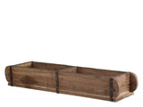Holzkiste antik Ziegelform Holz