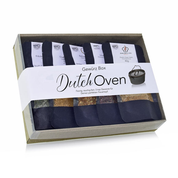 Dutch Oven Gewürzbox – Geschenkset