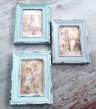 Sass & Belle Bilderrahmen Delilah green blue 3er Set