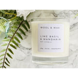 Duftkerze Deluxe Limette Basilikum & Mandarine