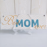 Interluxe Holzschild  "Best Mom ever" shabby