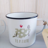 Tassen Emaille Becher von PPD 450ml