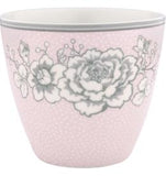 Greengate Geschirr Set Teller + Latte Cup "Ella" pink