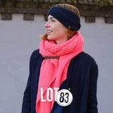 Schal Jet Fuchsia PINK neon LOT83
