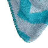 Schal Dreieckstuch Nina ZigZag Blau LOT83