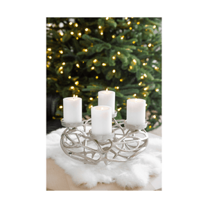 Adventskranz 29cm Set mit Dauerkerzen