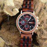 Armbanduhr Geschenk-Set MARNIX unisex Holz