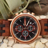 Armbanduhr Geschenk-Set MARNIX unisex Holz