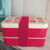 Retro Lunchbox Brotdose "Vintage Apple"