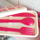 Retro Lunchbox Brotdose "Vintage Apple"