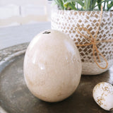 Deko Osterei stehend Beton oder Keramik