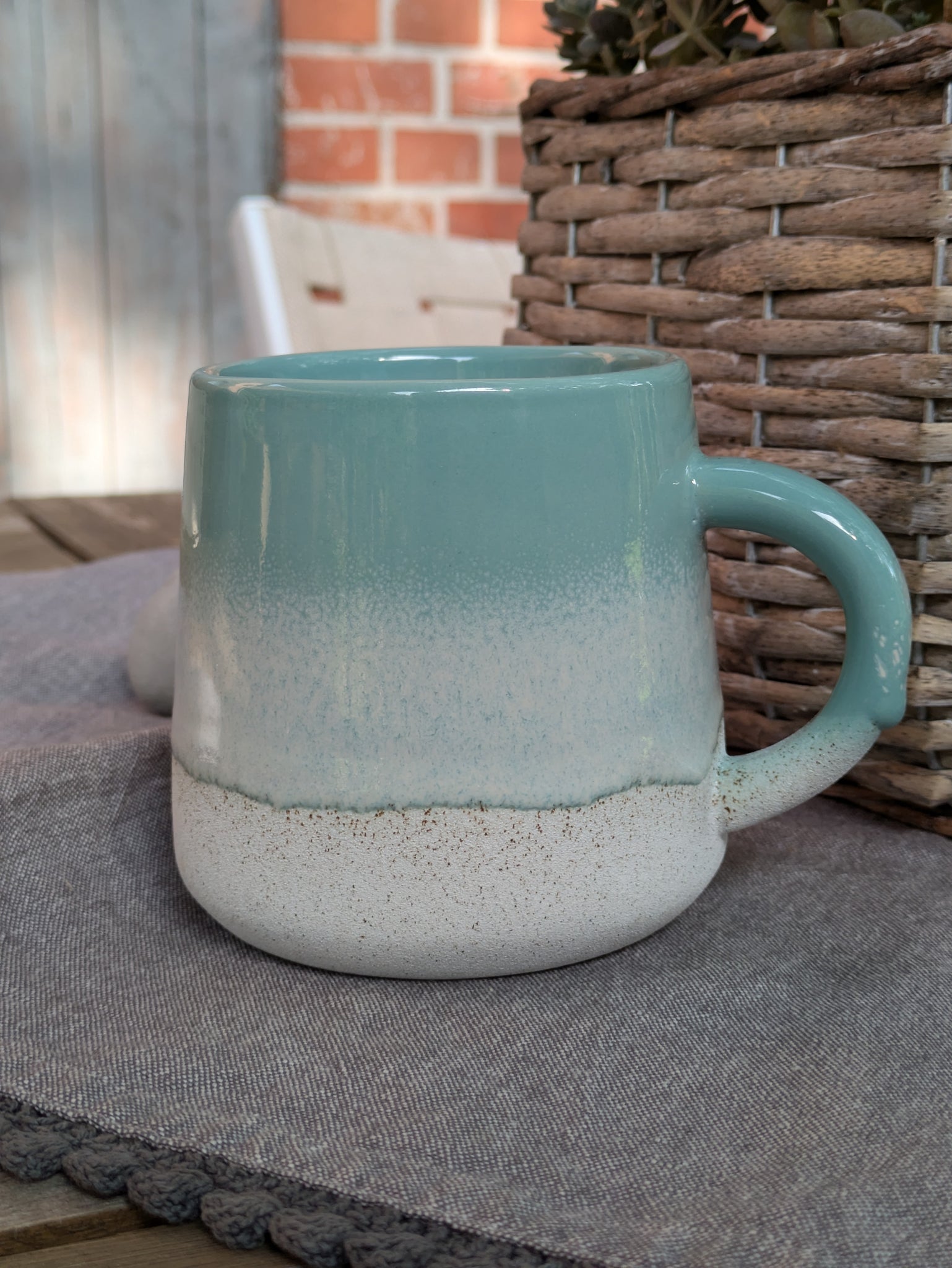 Tasse Becher Keramiktasse Farbverlauf Mojave Glace