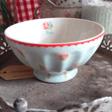 Greengate Tammie pale blue french bowl X large