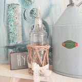 Chic Antique Essig + Öl Spender Set im Körbchen