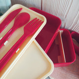 Retro Lunchbox Brotdose "Vintage Apple"