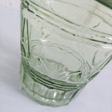 Vase Flasche grün