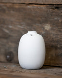 Storefactory Vase Albacken oval weiss