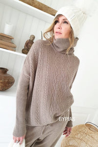 BYPIAS Pullover "Aurora" Rollkragen Viskose