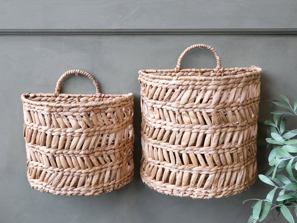 Chic Antique Wandkorb Flechtmuster BOHO