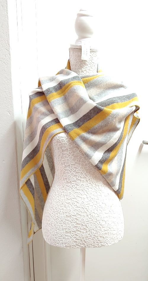 Dreieckstuch Stola mit Cashmere