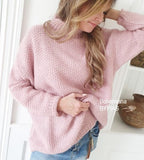 BYPIAS Pullover "FLOW" Loose Jumper Mohair