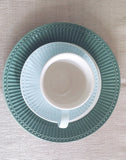 Greengate Gedeck Service "ALICE" 3tlg. dusty green pale blue, Tasse Teller
