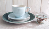 Greengate Gedeck Service "ALICE" 3tlg. dusty green pale blue, Tasse Teller