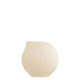 Vase Lerbäck matt beige von Storefactory
