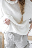 BYPIAS Pullover Loose Jumper Mohair.