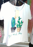 T-Shirt kurzer Arm "Kaktus"