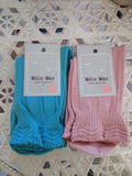 Socken Millie Mae mit Rüsche one size 37-40