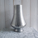 Vase gehämmert silber Nickel 32cm