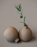 Storefactory Vase Albacken rund braun