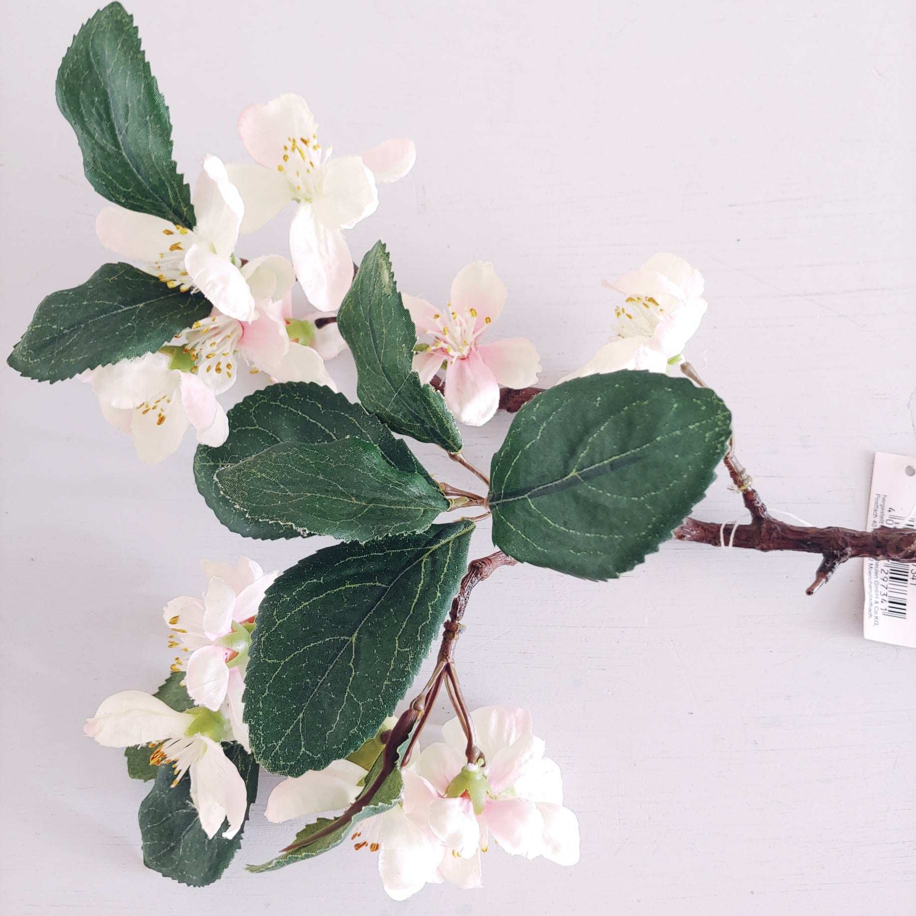 Zweig Apfelblüte künstlich