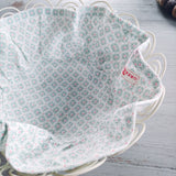 Rar! Serviette Brotkorbserviette "Jill" mint rund