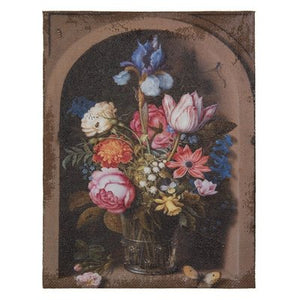 Clayre & Eef Bild Canvas 30 x 40 Flower Vase