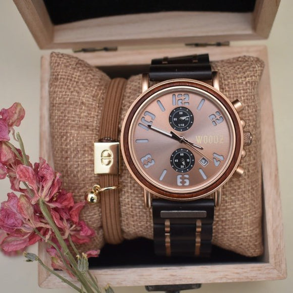Armbanduhr Damen Geschenk-Set 