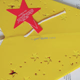 Starlightz® Leuchtstern Papiersterne Gr. M Mia yellow