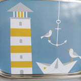 Paperproducts Lunchbox Design Lunch Box Beach Lighthouse, Leuchtturm 2 Go