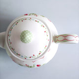 GreenGate Teegeschirr Teekanne teapot Latte Cups "Mary" (White)
