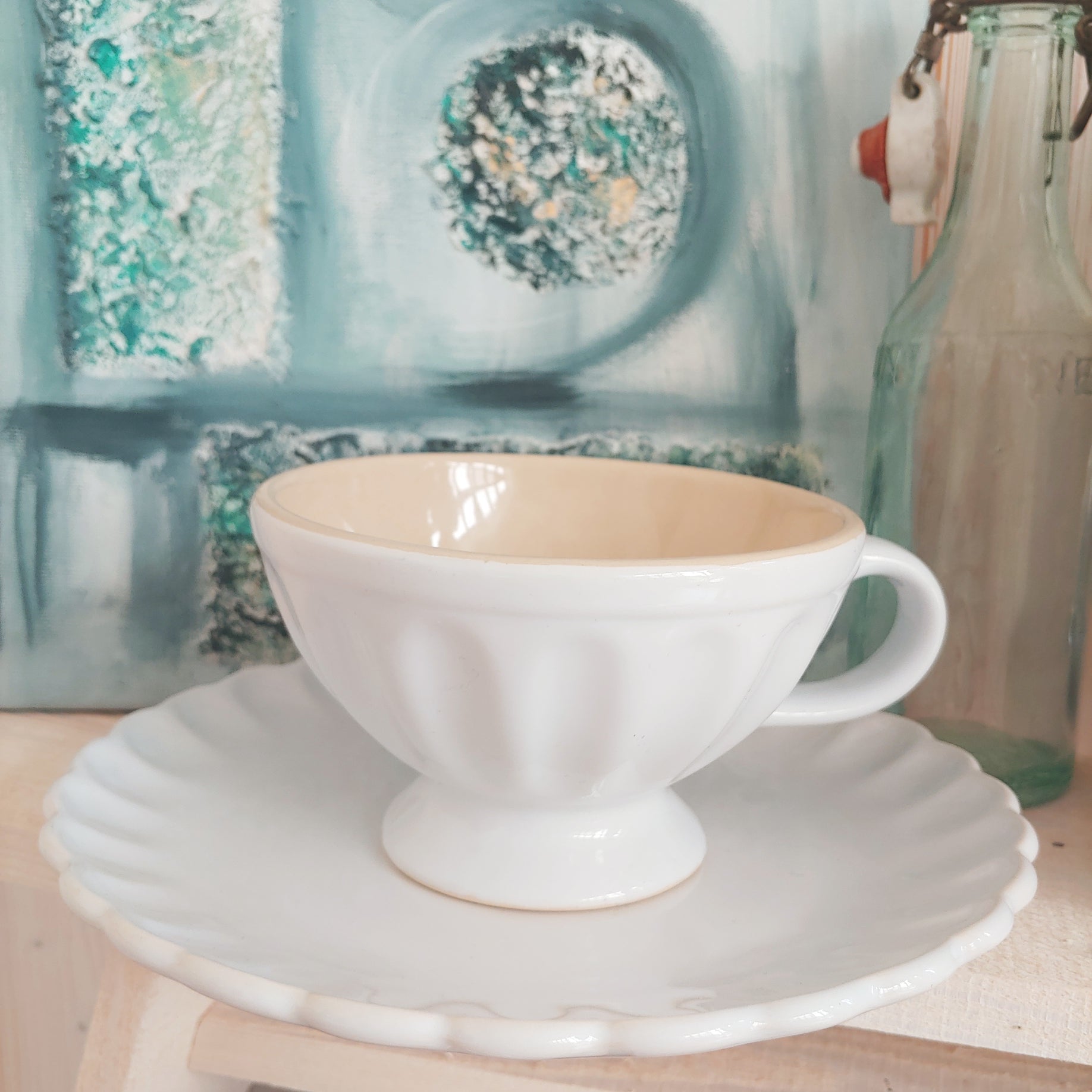 Jumbotasse Kaffeetasse Milchkaffee \