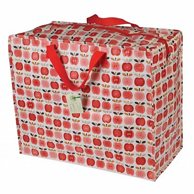 aufbewahrung vintage Riesentasche Aufbewahrung "Vintage Apple" ECO