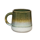 Tasse Becher Keramiktasse Farbverlauf Mojave Glace Mojave green